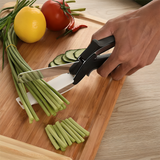 2-in-1 Knife Cutting Board Scissors